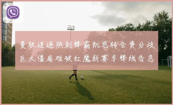 曼联追逐热刺锋霸凯恩转会费分歧巨大僵局难破红魔新赛季锋线告急